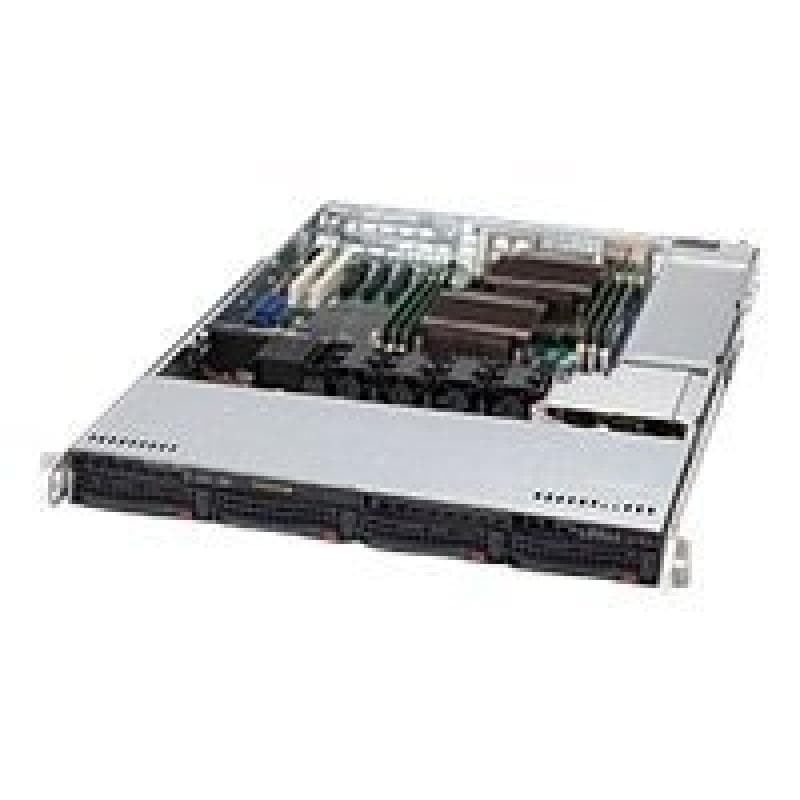 19″ SuperMicro CSE-815TQ-563CB 560W schwarz/weiß