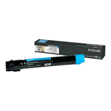 LEXMARK Besonders hohe Ergiebigkeit Cyan Tonerpatrone LCCP, LRP
