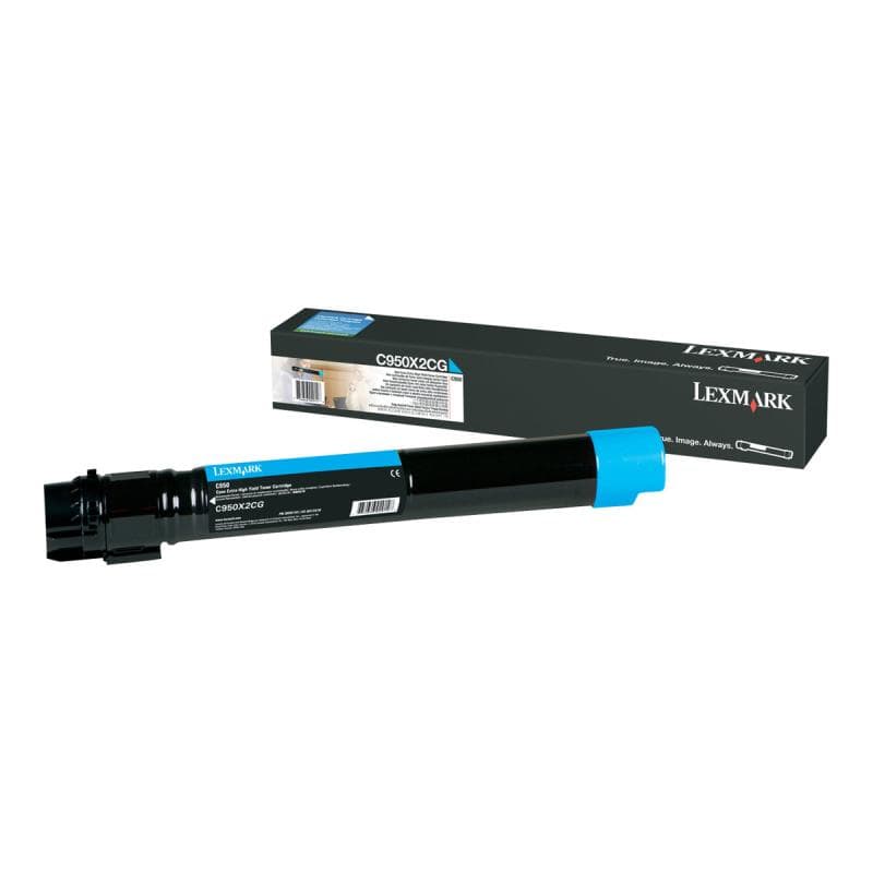 LEXMARK Besonders hohe Ergiebigkeit Cyan Tonerpatrone LCCP, LRP