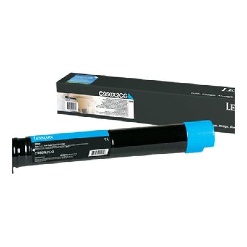 LEXMARK Besonders hohe Ergiebigkeit Cyan Tonerpatrone LCCP, LRP