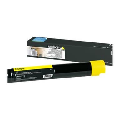 LEXMARK Besonders hohe Ergiebigkeit Gelb Tonerpatrone LCCP, LRP