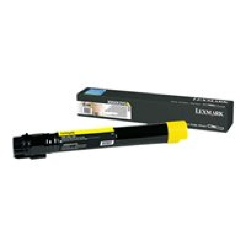 LEXMARK Besonders hohe Ergiebigkeit Gelb Tonerpatrone LCCP, LRP
