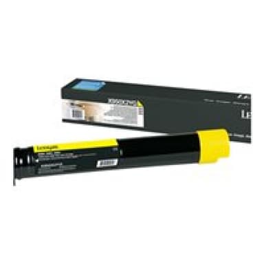 LEXMARK Besonders hohe Ergiebigkeit Gelb Tonerpatrone LCCP, LRP