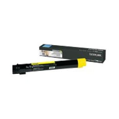 LEXMARK Besonders hohe Ergiebigkeit Gelb Tonerpatrone LCCP, LRP