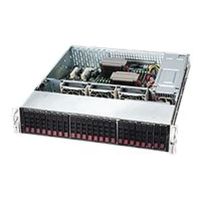 19″ 2U Geh Supermicro SC216E16-R1200LPB