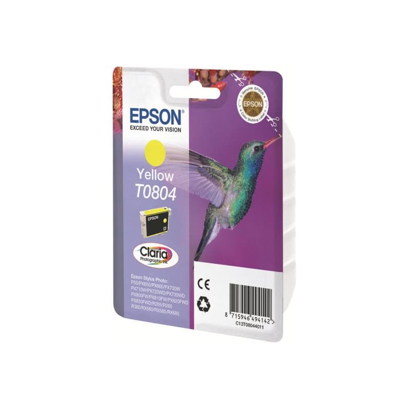 EPSON T0804 Gelb Tintenpatrone
