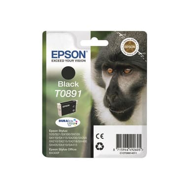 EPSON T0891 Schwarz Tintenpatrone