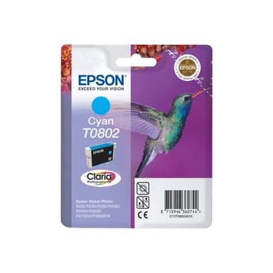 EPSON T0802 Cyan Tintenpatrone