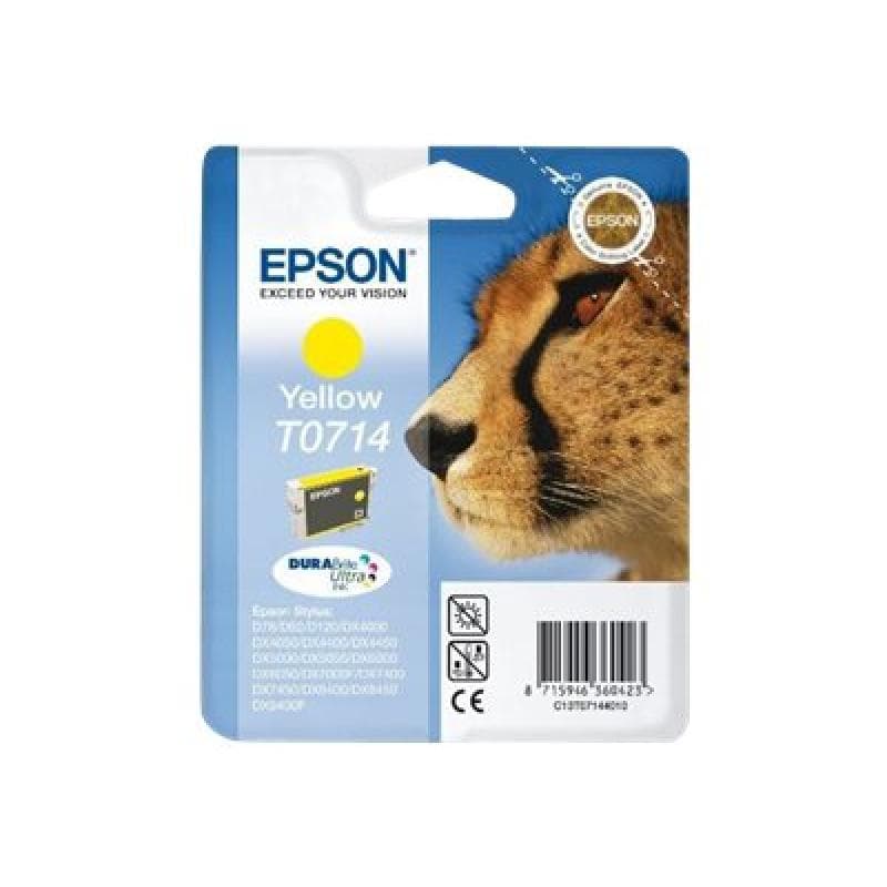 EPSON T0714 Gelb Tintenpatrone