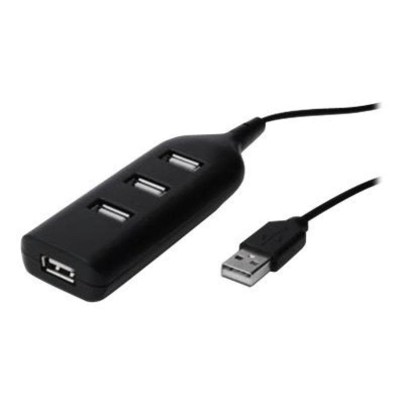 DIGITUS USB2.0 Hub 4-port bus powered 4xUSB A/F 1xUSB A/M non branded ohne Netzteil