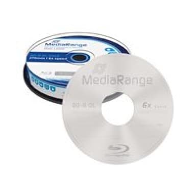 BD-R DL MediaRange 6x CB 50GB 10St