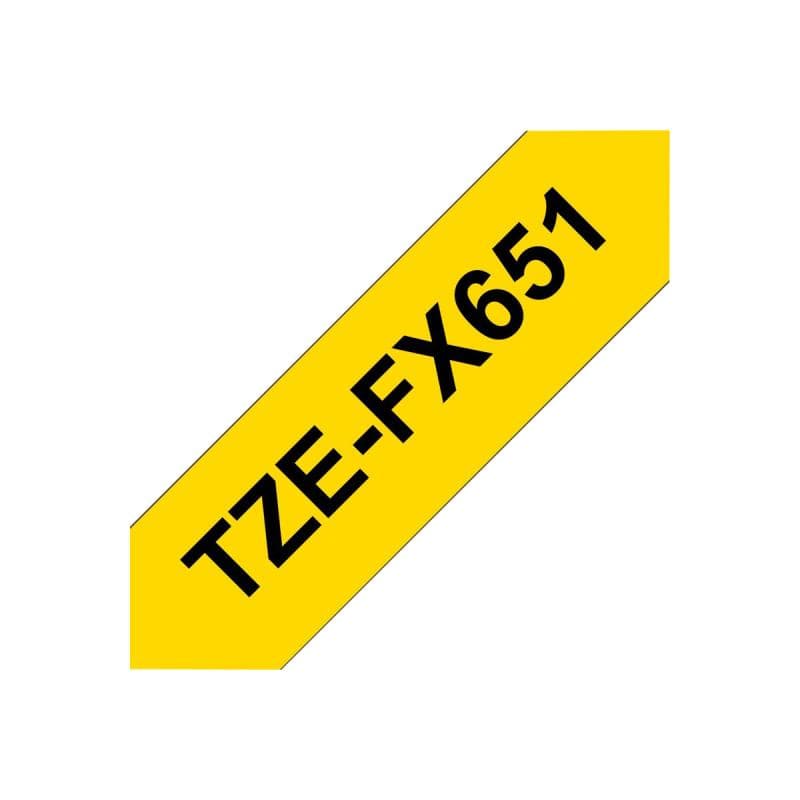 BROTHER Tape TZEFX651 / Schriftbandkassette / fl