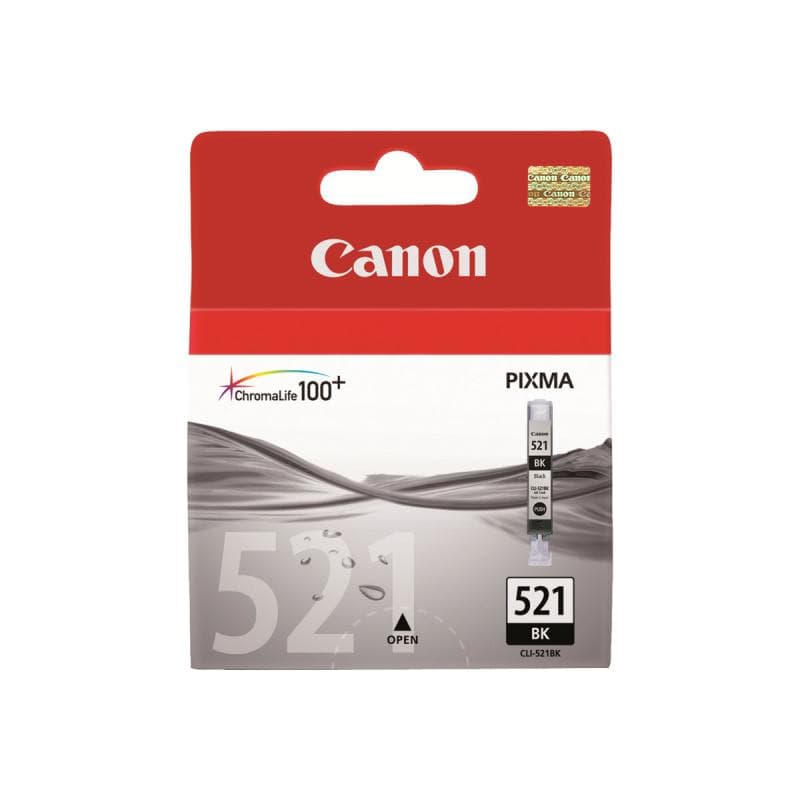 CANON CLI 521BK Schwarz Tintenbehälter