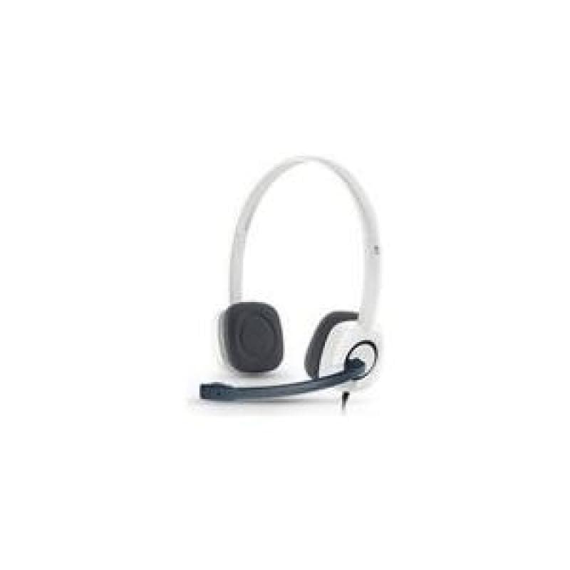 LOGITECH H150 Stereo Headset analoge 3,5mm Klinke cloud white