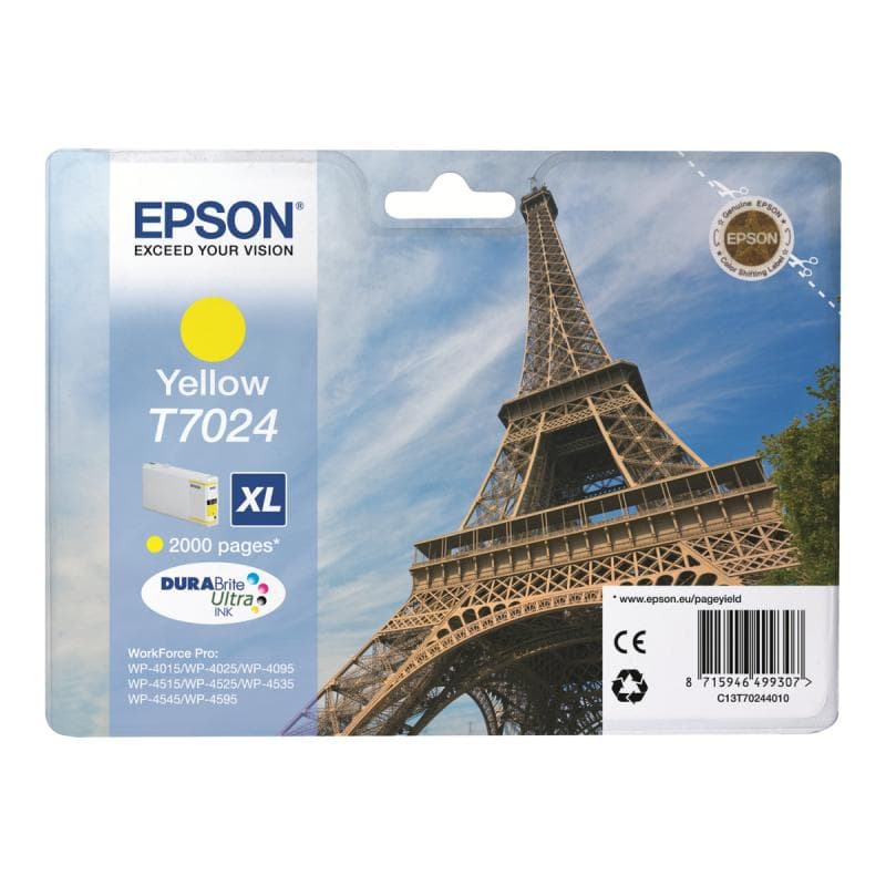 EPSON T7024 Größe XL Gelb Tintenpatrone