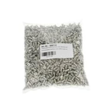 INLINE Lüfterschrauben, 5,0x10,0mm, silber, 2000 Stück Pack, bulk