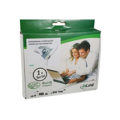 INLINE Schnittstellenkarte, 1x Seriell 9-pol, PCIe (PCI-Express)