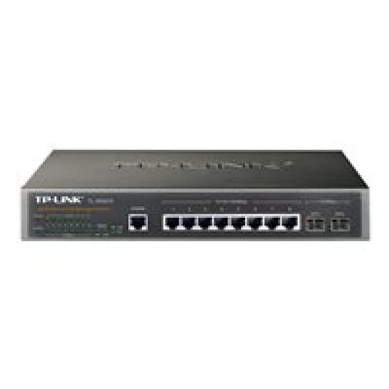 TP-LINK JetStream? 8-Port Gigabit L2+ Managed Switch with 2 SFP Slots