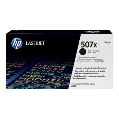 HP 507X Schwarz LaserJet Tonerpatrone (CE400X)