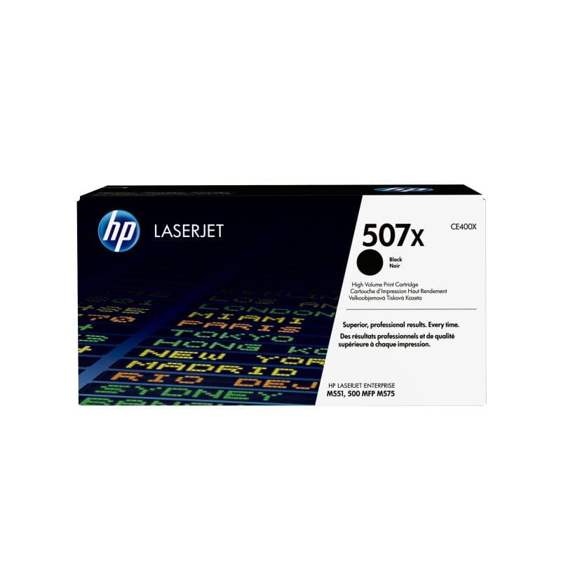 HP 507X Schwarz LaserJet Tonerpatrone (CE400X)
