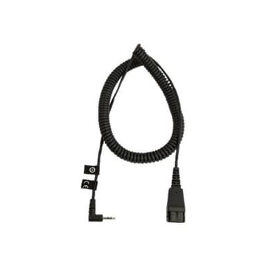 JABRA Anschlusskabel QD auf 2,5mm Klinke, gewinkelt, spiral