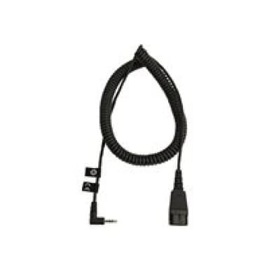 JABRA Anschlusskabel QD auf 2,5mm Klinke, gewinkelt, spiral