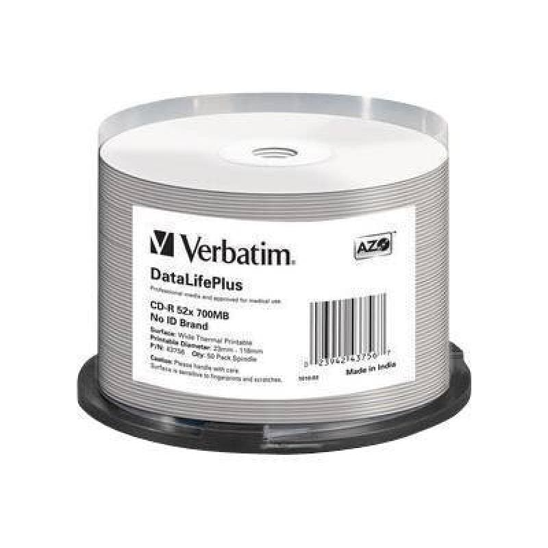 CDR 52x CB 700MB Verb Pr Thermo 50St