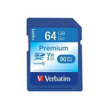 64GB SDXC Verbatim (Class 10)