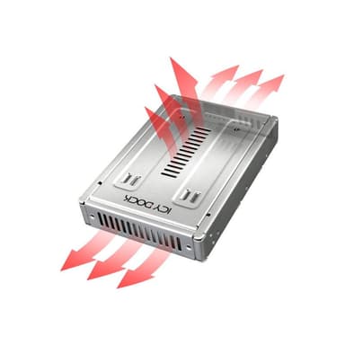IcyDock 2.5″->3.5″ SATA&SSD Converter