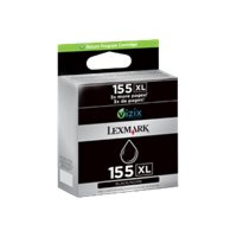 LEXMARK Rückgabe-Tinte / schwarz / Nr. 155XL