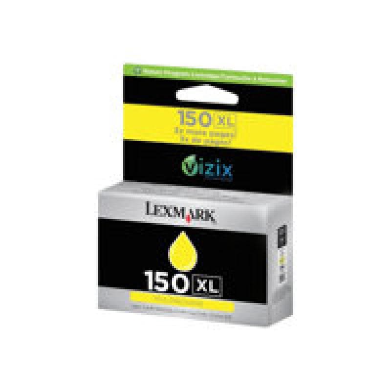 LEXMARK Cartridge No. 150XL Gelb Tintenpatrone LCCP, LRP