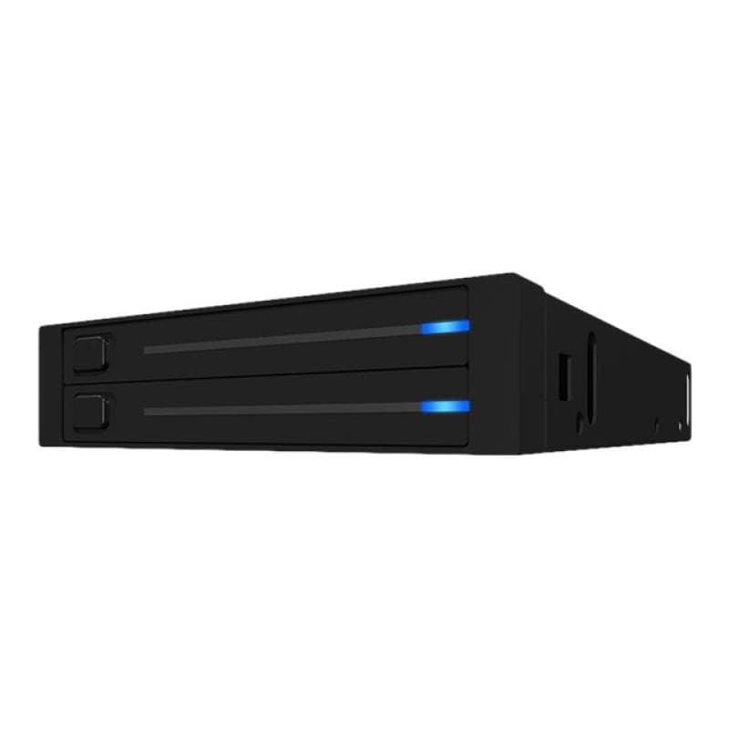ICY BOX IB-2226StS 2x SATA Wechselrahmen fuer 2x 6,3cm 2.5Zoll HDDs SSDs in 3.5Zoll Schacht Hot-Easy