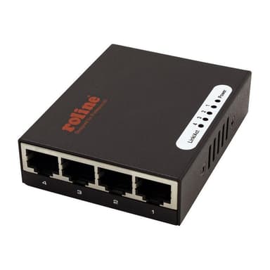 ROLINE Gigabit Eth. Switch,Pocket,4 P.