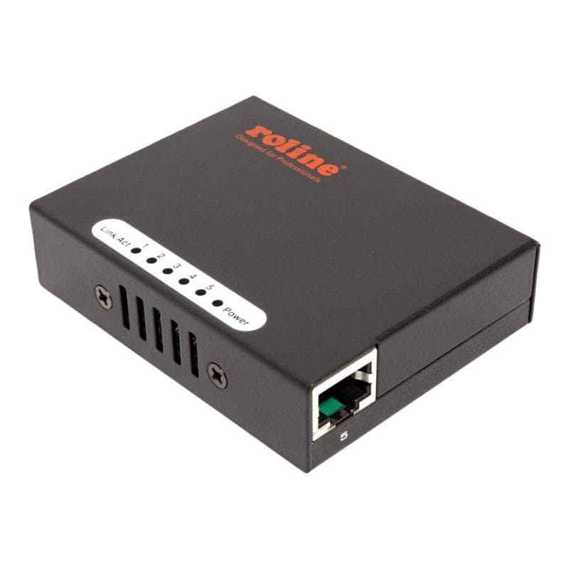 ROLINE Fast Eth. Switch, Pocket, 5 Ports