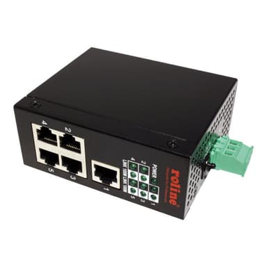 ROLINE Industr. Fast Ethernet Switch, 5