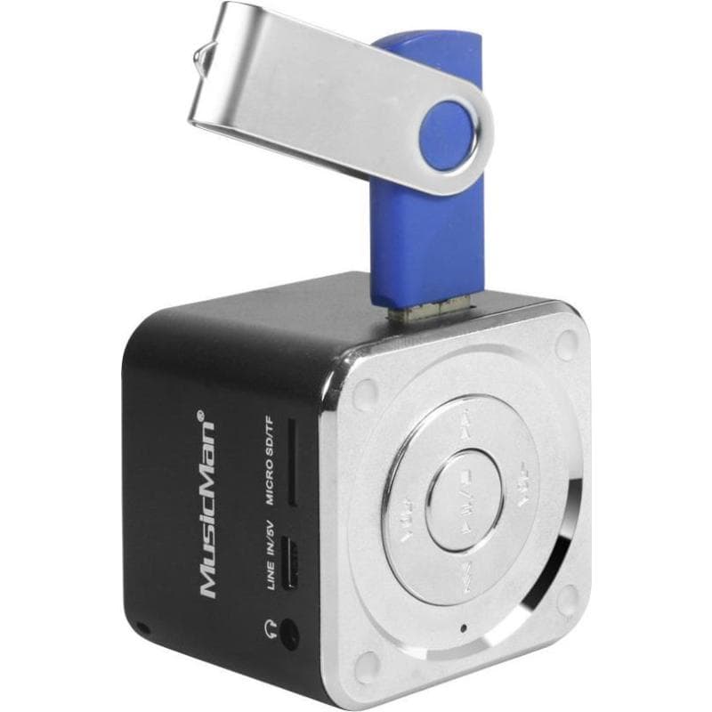 Technaxx Mini Musicman Aktivbox für USB und SD mit Akku (B)