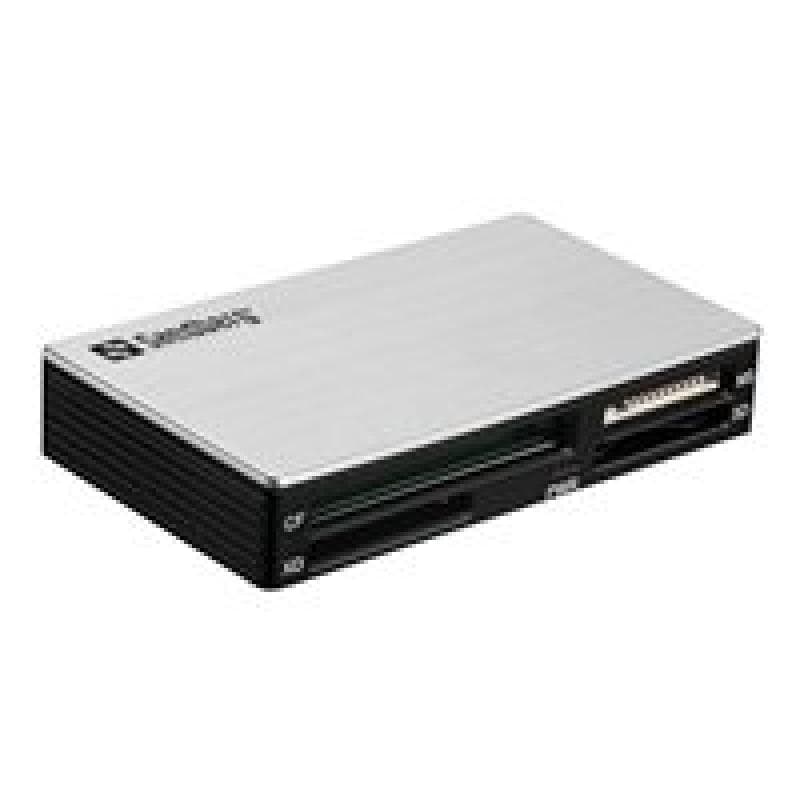 SANDBERG USB 3.0 Multi Card Reader SD XD MS CF MMC T-Flash Micro SD M2 50 cm USB 3.0 Kabel im Liefer