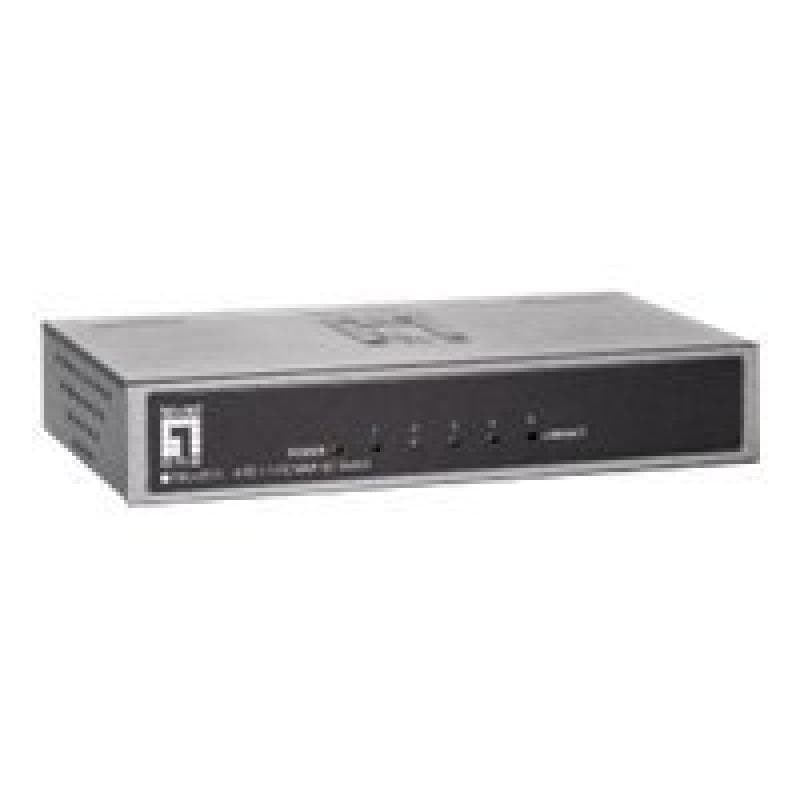 Level One Switch 4Port Fast Ethernet + 1 MMF SC