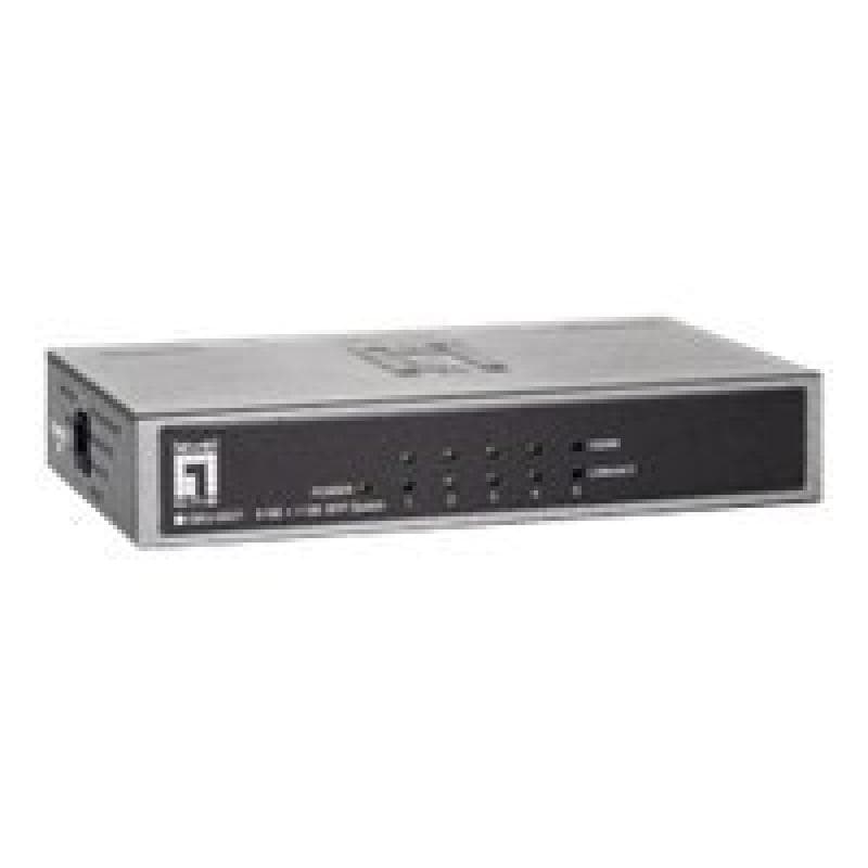Level One Switch 4GE + 1GE SFP