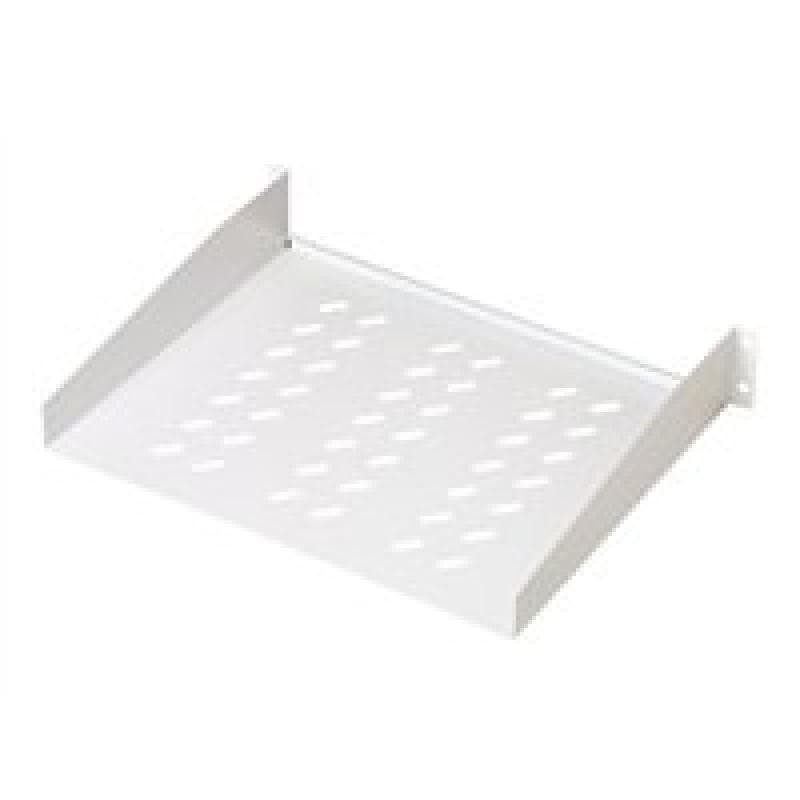 DIGITUS Fachboden 48,3cm 19″ für Netzwerkschrank RAL7035 grau 483x550x88mm