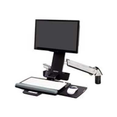 ERGOTRON Steh-Sitz Combo Arm in Aluminium