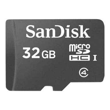 SANDISK microSDHC Speicherkarte 32GB + Adapter Mobile
