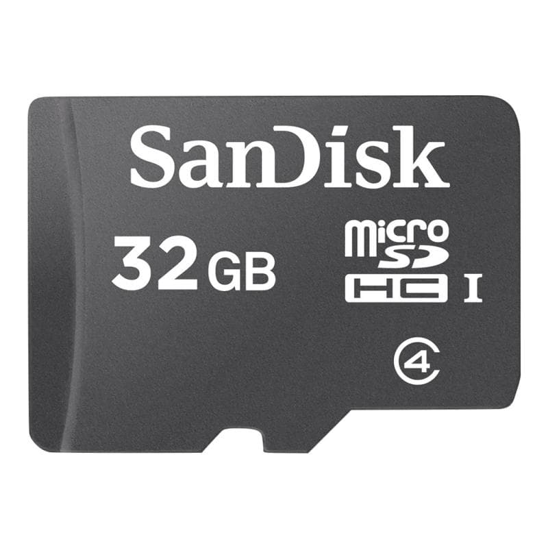 SANDISK microSDHC Speicherkarte 32GB + Adapter Mobile