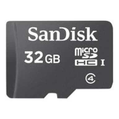 SANDISK microSDHC Speicherkarte 32GB + Adapter Mobile