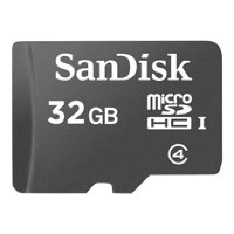 SANDISK microSDHC Speicherkarte 32GB + Adapter Mobile