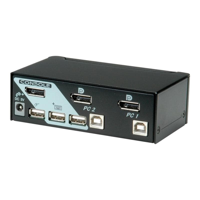 ROLINE DisplayPort KVM Switch,2PCs