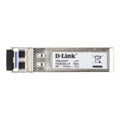 D-LINK 10GE SFP+ LR Transceiver, 10 Gigabit Singlemode Fiber (LC-Duplex), ohne DDM, bis zu 10 km