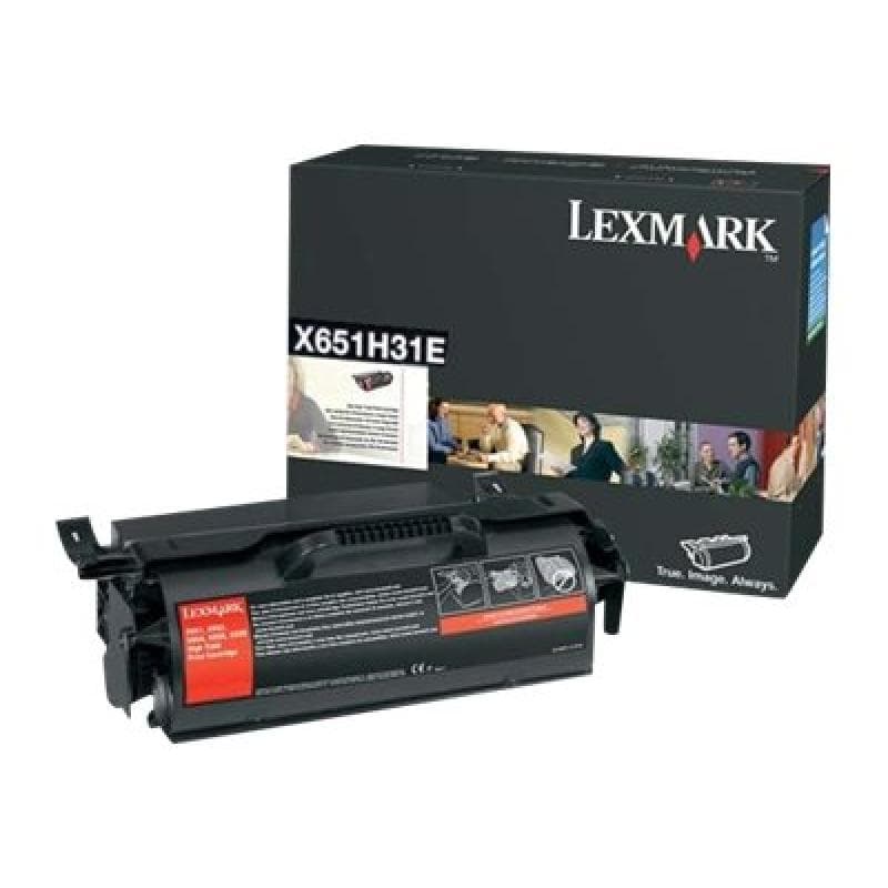 LEXMARK Schwarz Tonerpatrone