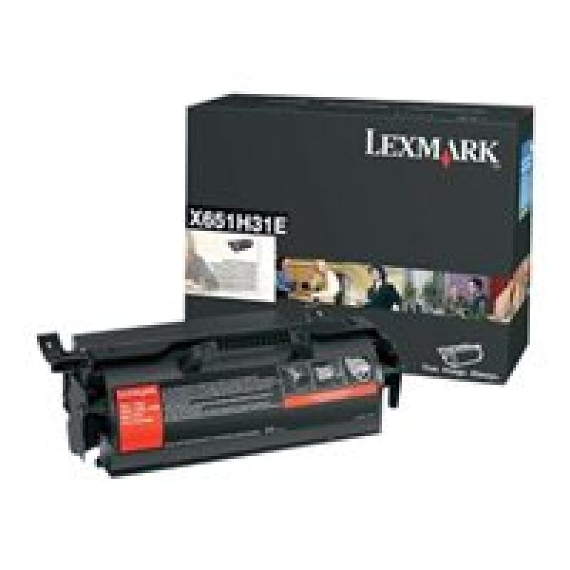 LEXMARK Schwarz Tonerpatrone