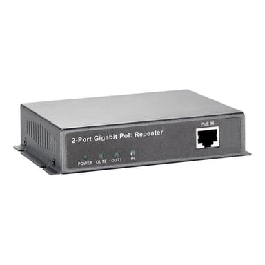 Level One POR-0122, PoE Repeater 2-Port